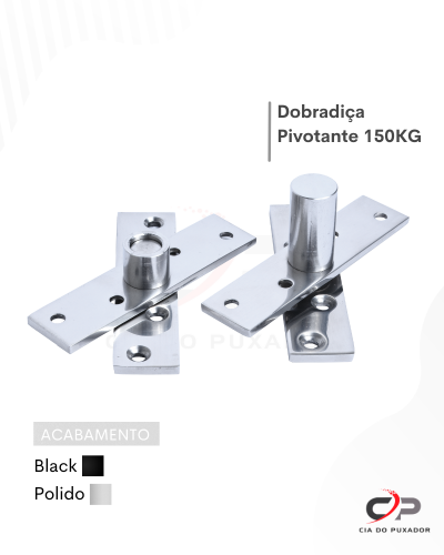 Detalhes do produto DOBRADIÇA PIVOTANTE